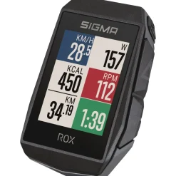 Sigma Fietscomputers>fietscomp. ROX 11.1 EVO Black HR +sen