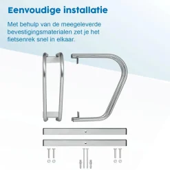 Proplus Fietsrekken<Fietsenrek voor 2 fietsen