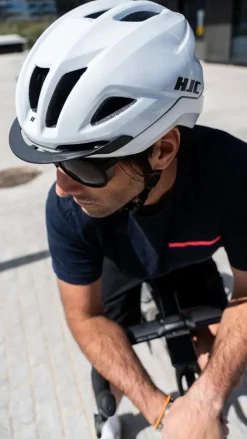 HJC Fietshelmen Voor E-Bikes|Fietshelmen Voor Volwassenen<fietshelm Crosser Wit