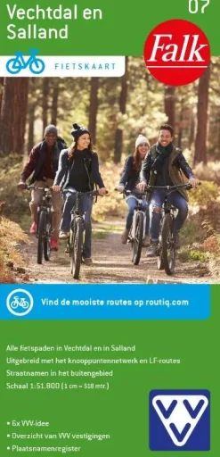 Falk Fietskaarten|Fietskaarten<fietskaart 07 Vechtdal en Salland