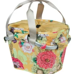 Basil Fietsmanden & -Kratten<Fietsmand Bloom Field Carry All Front Geel