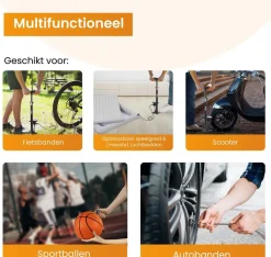 R2B Fietspompen<Fietspomp met Drukmeter - Vloerpomp