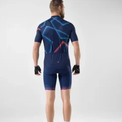 Löffler Fietsshirts<Fietsshirt Penta Vent heren Blauw