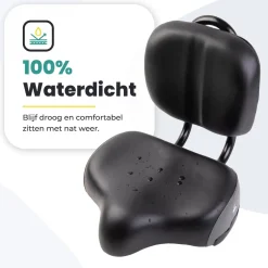 Voltano Fietszadels<Fietszadel met Rugleuning