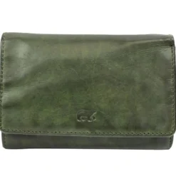 DAMES Bear Design Portemonnees>Flappie - Portemonnee - Leer - Overslag