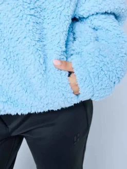 DAMES Poederbaas Vesten|Fleeces>Fluffy - Dames - Teddy Jas