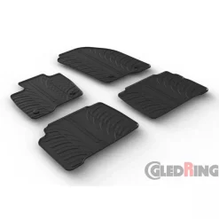 Gledring Automatten>Ford Focus 3/5 deurs + ST 2015-2018 - Rubbermatten