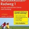 Kompass Fietskaarten<FTK 7049 Nordseeküstenradweg deel 1