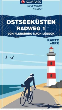 Kompass Fietskaarten>FTK 7052 Ostseeküstenradweg deel 1