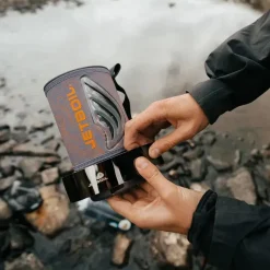 Jetboil Barbecues & Kooktoestellen<Gasbrander Flash 1,0L met windbescherming