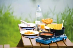 Campingaz Barbecues & Kooktoestellen<gaskooktoestel Base camp met deksel