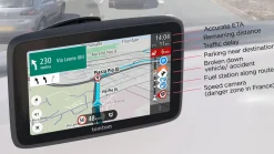 TomTom Autonavigatie<Go Classic 5 Europa Tweede generatie Zwart