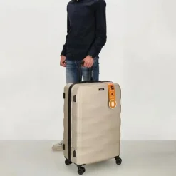 Beagles Originals Koffers & Trolleys<Go Travel - Kofferset 3-delig - 74/66/55cm Champagne