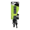 Dresco Bagagedrageraccessoires>Grijze snelbinder 60cm met kunststof haken
