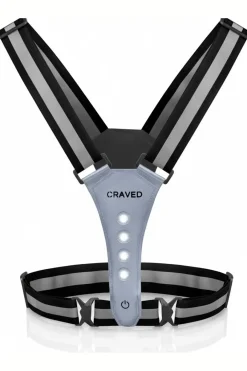 Craved Led-Vesten|Reflectie>Hardloopvest LED - Oplaadbaar