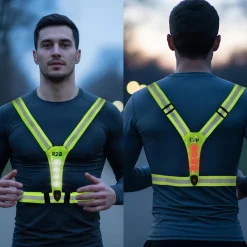 R2B Led-Vesten|Reflectie>Hardloopvest met verlichting oplaadbaar