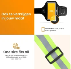 R2B Led-Vesten|Reflectie>Hardloopvest oplaadbaar + Sportarmband