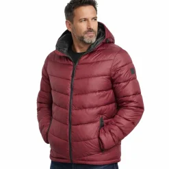 Heren Cappuccino Italia Winterjassen>Heren Hooded Puffer Jacket