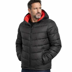 Heren Cappuccino Italia Winterjassen>Heren Hooded Puffer Jacket