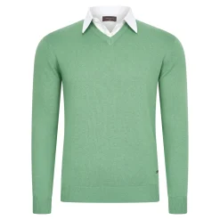 Heren Cappuccino Italia Truien>Heren Mock Pullover