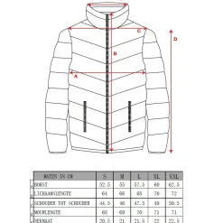 Heren Cappuccino Italia Winterjassen>Heren Puffer Jacket