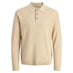 Heren Jack & Jones Truien>Heren Sandri Knit Polo LS