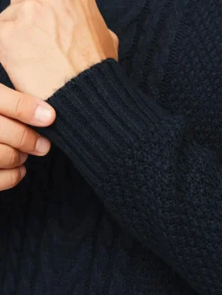 Jack & Jones Truien<Heren Craig Knit Roll Neck Blauw