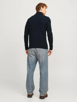 Jack & Jones Truien<Heren Craig Knit Roll Neck Blauw