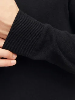Jack & Jones Truien<Heren Emil Knit Half Zip Zwart
