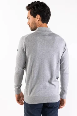 Presly & Sun Truien<Heren Jordan Turtle Pullover Grijs