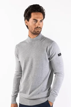 Presly & Sun Truien<Heren Jordan Turtle Pullover Grijs