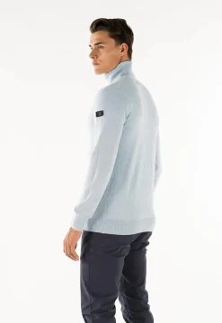 Presly & Sun Truien<Heren Keith Turtle Pullover Lichtblauw