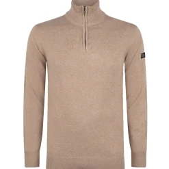 Presly & Sun Truien<Heren Lewis Knitted Pullover Taupe