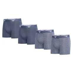 Cappuccino Italia Ondergoed<Heren 4-Pack Boxers Blauw