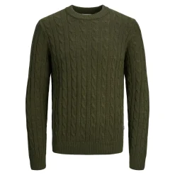 Jack & Jones Truien<Heren Ross Knit Crew Neck Groen