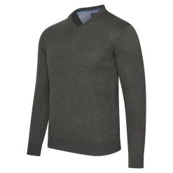 Cappuccino Italia Truien<Heren Salerno Pullover Grijs