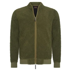 Cappuccino Italia Vesten<Heren Sherpa Fleece Vest Groen