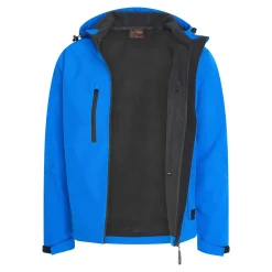Cappuccino Italia Softshell Jassen<Heren Softshell Hooded Jacket Kobalt blauw