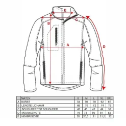 Cappuccino Italia Softshell Jassen<Heren Softshell Zip Jacket Grijs