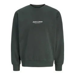 Jack & Jones Truien<Heren Vesterbro Sweat Crew Neck Donker Groen