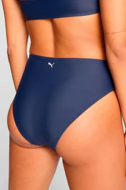 Puma Zwemkleding<High Waist - Dames - Bikinibroekje Blauw