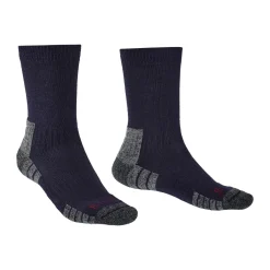 Bridgedale Sokken|Wandelsokken<Hike Lightweight Merino Crew Marineblauw