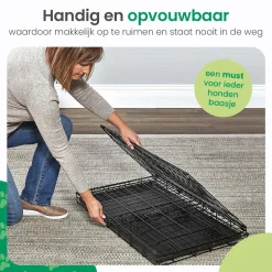 Gopets Autobenches & Accessoires<Hondenbench L - Incl. Plaid - 2 Deuren