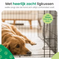 Gopets Autobenches & Accessoires<Hondenbench M - Incl. Plaid - 2 Deuren