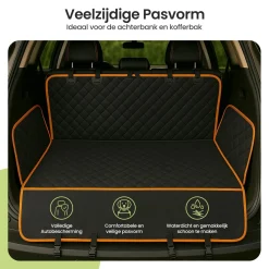 Gopets Autobenches & Accessoires>Hondendeken Auto Achterbank - Incl. Accessoires