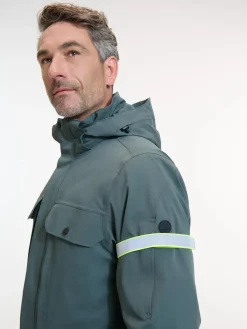 Human Nature Waterdichte Jassen|Heren Wandelkleding<Hythe - 3-in-1 parka heren Donker Groen