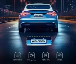 Wolfbox Dashcams<i17 3CH 4K Wifi GPS 64gb dashcam