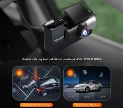 Wolfbox Dashcams<i17 3CH 4K Wifi GPS 64gb dashcam