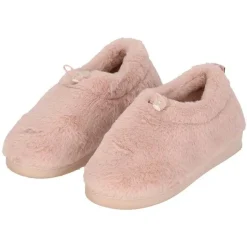 Apollo Pantoffels & Sloffen|Pantoffels & Sloffen<Imitatiebont - Dames - Pantoffels Roze