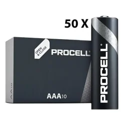 Duracell Batterijen>Industrial Procell Batterijen 30 AA + 20 AAA